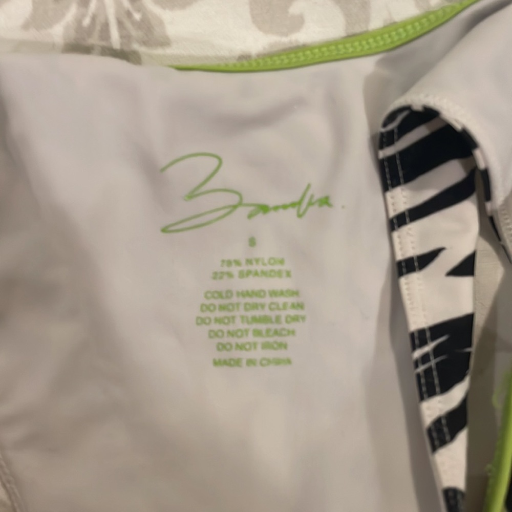 Bamba Swim Zebra Print Bikini Set - image 7